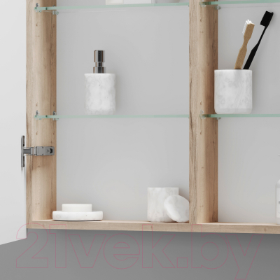 Шкаф с зеркалом для ванной Sancos Mirror MI100EG