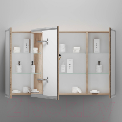 Шкаф с зеркалом для ванной Sancos Mirror MI120EG