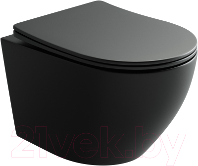 Унитаз подвесной Ceramica Nova Uno Rimless CN11001MB - фото