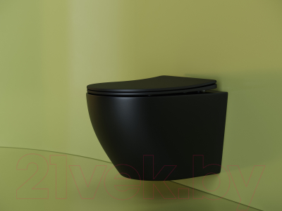 Унитаз подвесной Ceramica Nova Uno Rimless CN11001MB