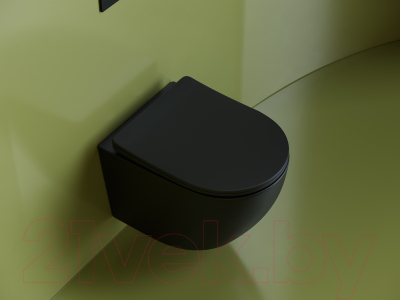 Унитаз подвесной Ceramica Nova Uno Rimless CN11001MB