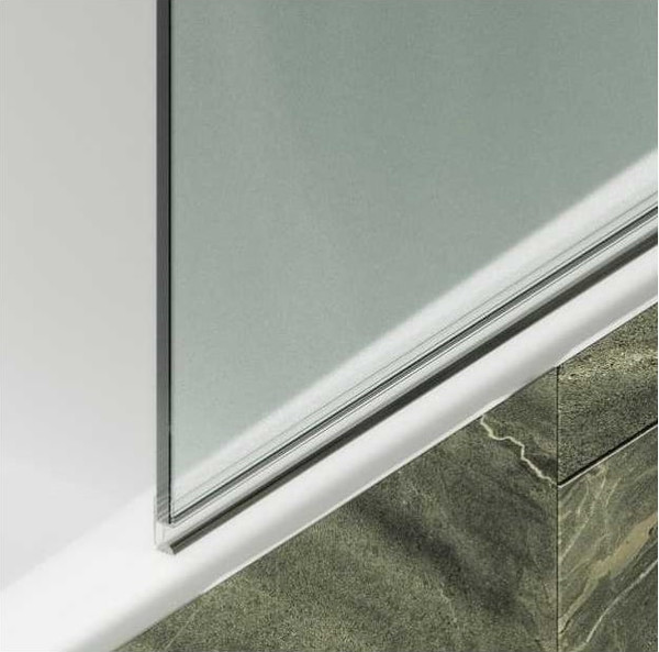Стеклянная шторка для ванны MaybahGlass MGV-648-6