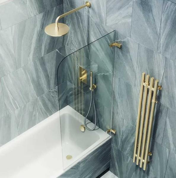 Стеклянная шторка для ванны MaybahGlass MGV-645-3