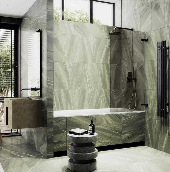 Стеклянная шторка для ванны MaybahGlass MGV-651-6