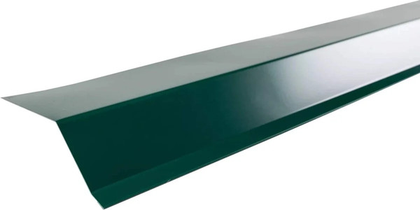 Планка карнизная Технониколь 75x50x5x2000 RAL 6005 - фото