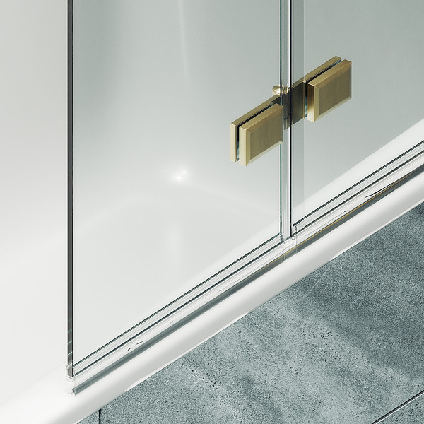 Стеклянная шторка для ванны MaybahGlass MGV-578-3