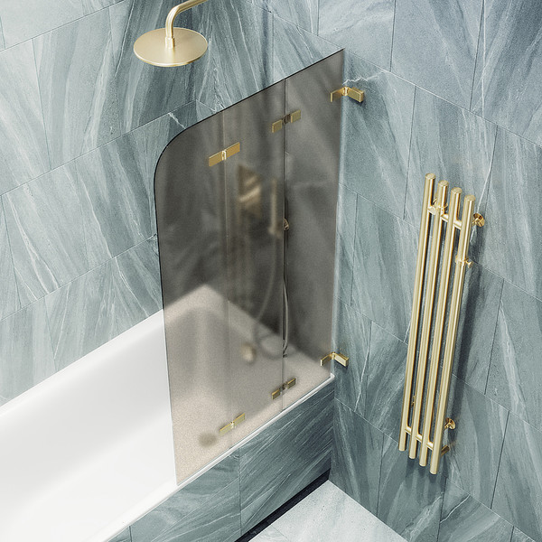 Стеклянная шторка для ванны MaybahGlass MGV-579-3
