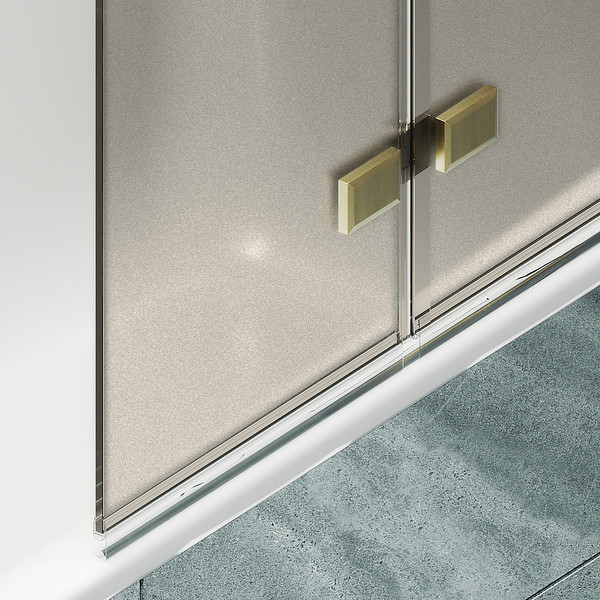 Стеклянная шторка для ванны MaybahGlass MGV-579-3