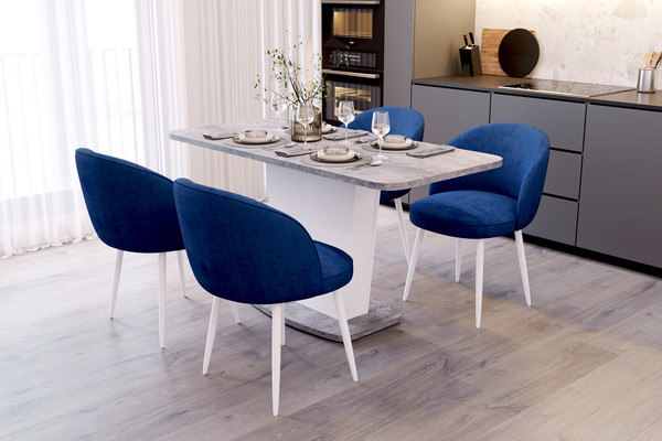 Обеденный стол Аквилон Комфорт раздвижной