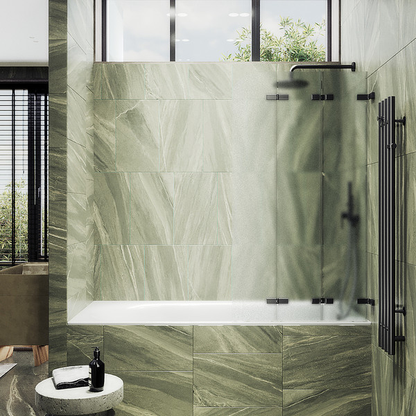 Стеклянная шторка для ванны MaybahGlass MGV-581-6