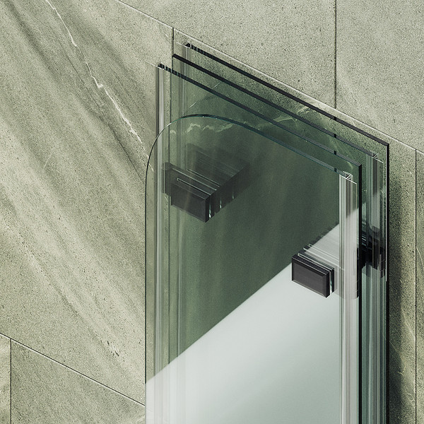 Стеклянная шторка для ванны MaybahGlass MGV-584-6