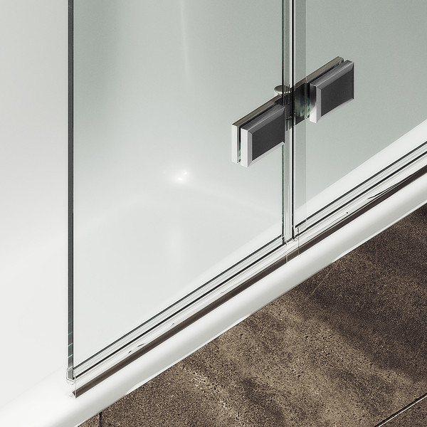 Стеклянная шторка для ванны MaybahGlass MGV-584-4