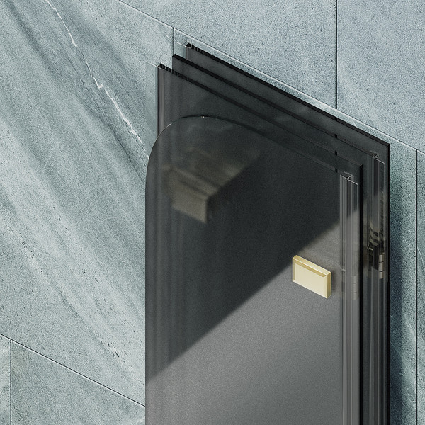 Стеклянная шторка для ванны MaybahGlass MGV-589-3