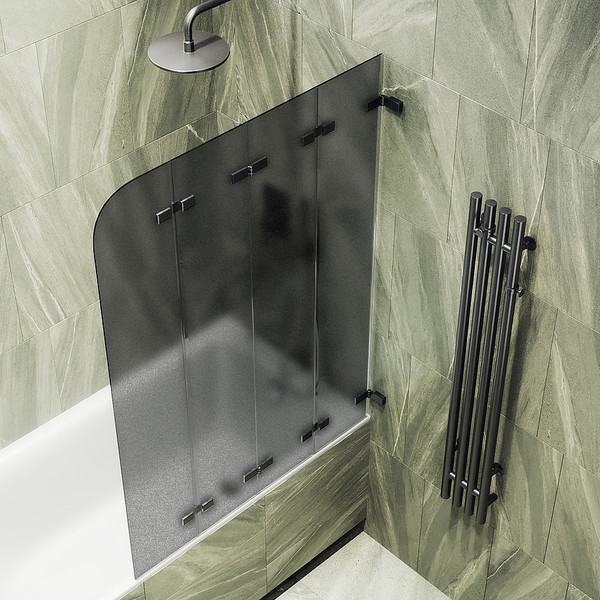Стеклянная шторка для ванны MaybahGlass MGV-589-6