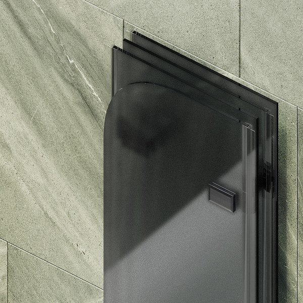 Стеклянная шторка для ванны MaybahGlass MGV-589-6
