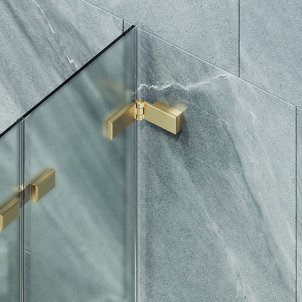Стеклянная шторка для ванны MaybahGlass MGV-587-3