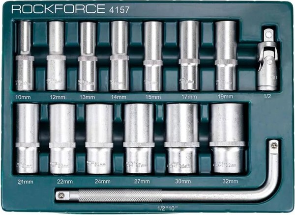 Набор головок слесарных RockForce RF-4157