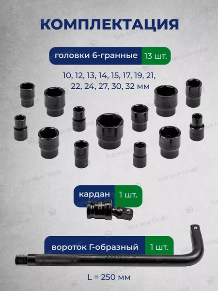 Универсальный набор инструментов RockForce RF-4159K