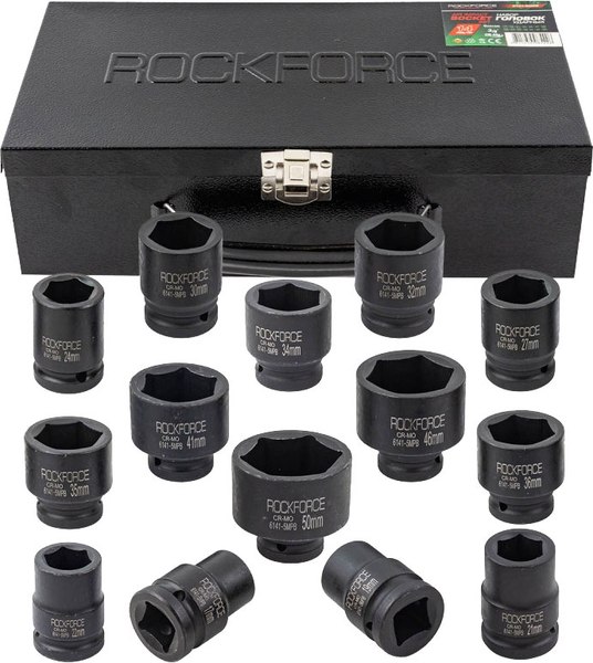Набор головок слесарных RockForce RF-6141-5MPB - фото