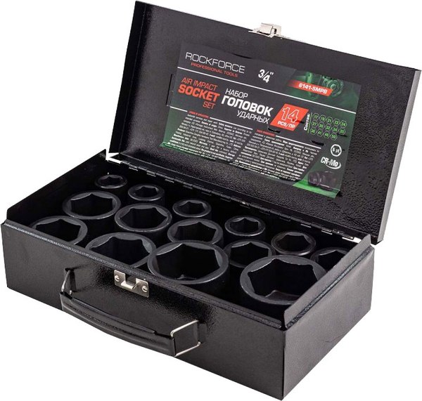 Набор головок слесарных RockForce RF-6141-5MPB