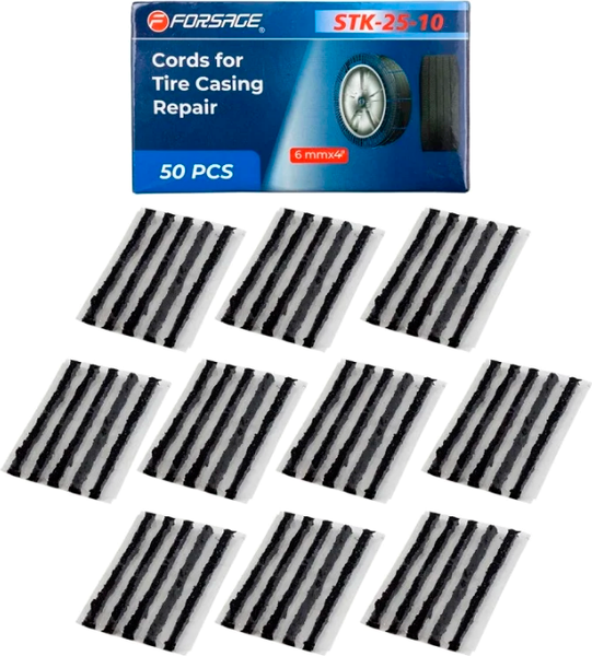 Набор жгутов для ремонта шин Forsage F-STK-25-10 - фото