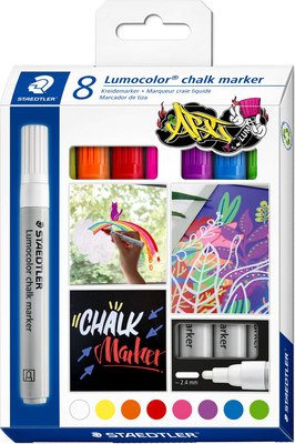 Набор маркеров Staedtler Люмоколор / 344 C8 - фото