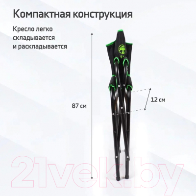 Кресло складное НПО Кедр Black / SK-03-BG