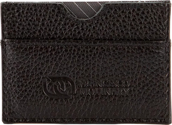 Кардхолдер Francesco Molinary 667-P-2L-BLK - фото