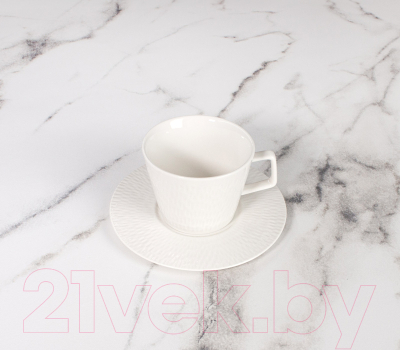 Чашка с блюдцем Stenova Home Onega 61412131