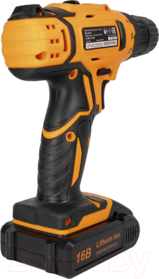 Аккумуляторная дрель-шуруповерт Вихрь ДА-К16/2А (900/72/14/58)