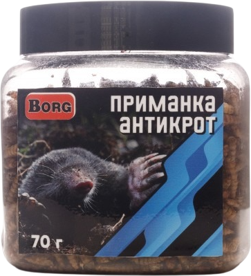 Средство для борьбы с вредителями Borg Приманка антикрот - фото