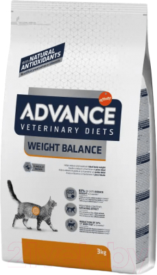 Сухой корм для кошек Advance VetDiet Weight Balance - фото