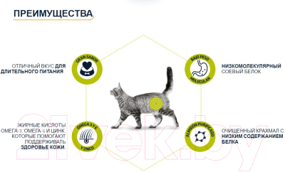 Сухой корм для кошек Advance VetDiet Hypoallergenic