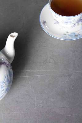 Обеденный стол Sheffilton SHT-T76 (серый мрамор/черный)