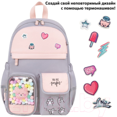 Рюкзак Brauberg Pastel. Sweet Paws / 272064