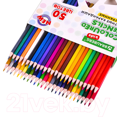 Набор цветных карандашей Brauberg Kids / 182004