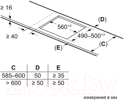 Индукционная варочная панель Bosch PVQ61RHB1E
