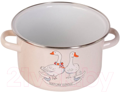 Кастрюля Prima Collection Два веселых гуся PC101FG20