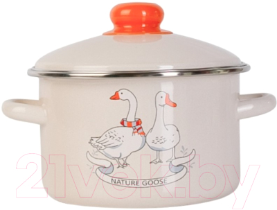 Кастрюля Prima Collection Два веселых гуся PC101FG40 - фото