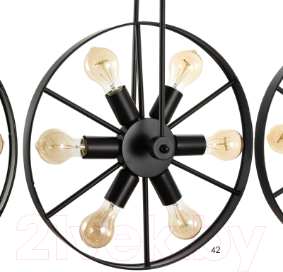 Люстра BayerLux Колеса / 7794143