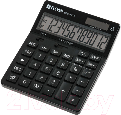Калькулятор Eleven SDC-333X-BK - фото
