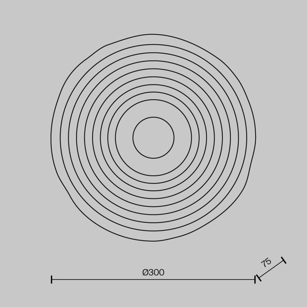 Бра Maytoni Modern MOD343WL-L5BS3K1