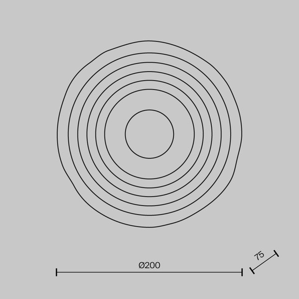 Бра Maytoni Modern MOD343WL-L5BS3K