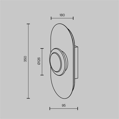 Бра Maytoni Modern MOD361WL-L20BS3K