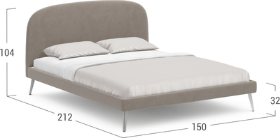 Полуторная кровать Moon Family 1234 / MF011569