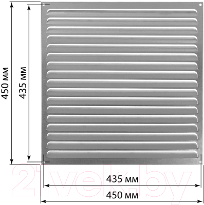 Решетка вентиляционная TDM SQ1807-0741
