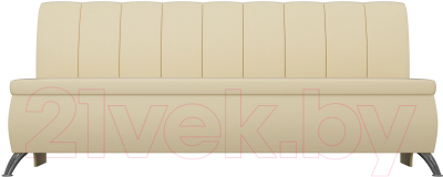 Скамья кухонная мягкая Лига Диванов Кантри 167 / 100154 (экокожа, бежевый)
