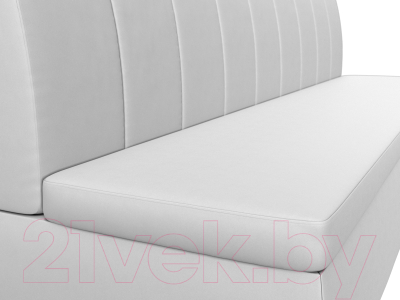 Скамья кухонная мягкая Лига Диванов Кантри 167 / 100155 (экокожа, белый)