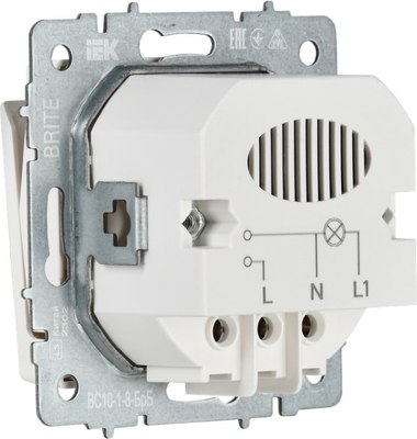 Выключатель IEK Brite BR-V11-0-10-K01