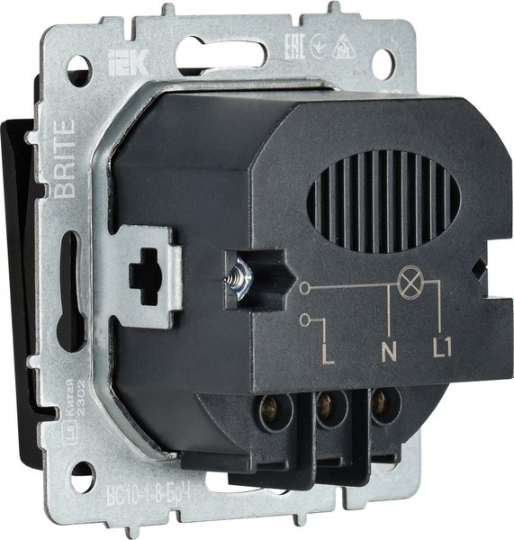 Выключатель IEK Brite BR-V11-0-10-K02